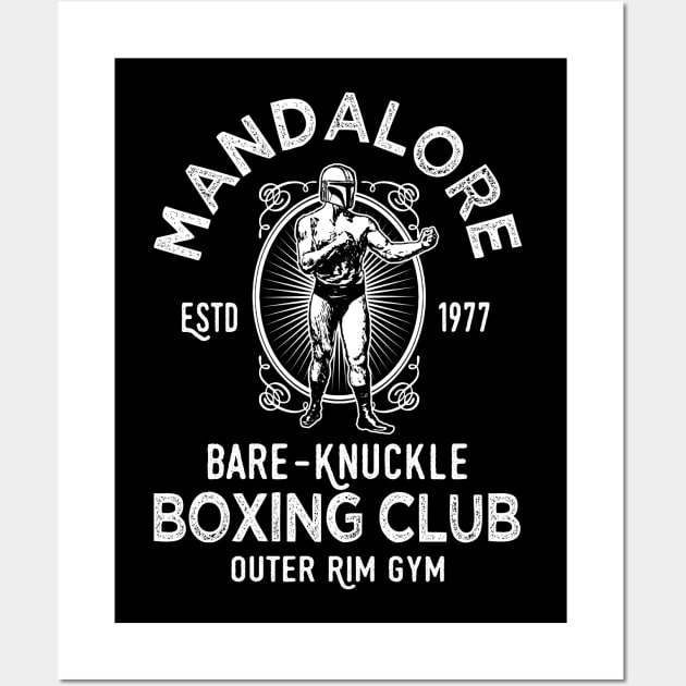 May the 4th : Bare-knuckle boxing 2.0 Wall Art by ROBZILLA